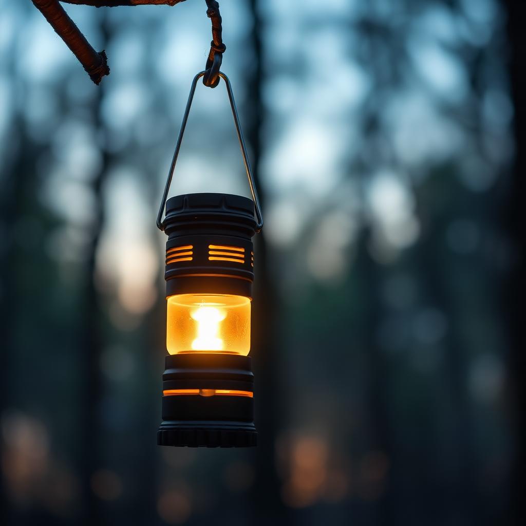 Lampião LED Camping Recarregável