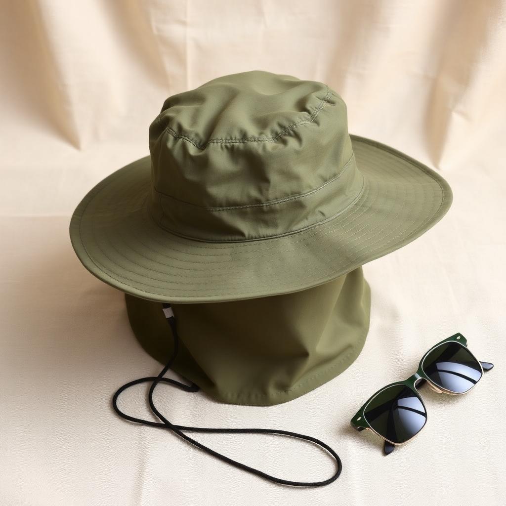 Chapéu de Pesca com Proteção UV